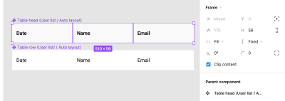 A screenshot showing how to set the Frame to Fill option (for the cell)