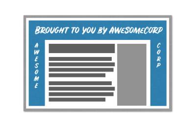 Brought to you by Awesome Corp