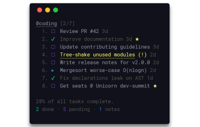 Taskbook