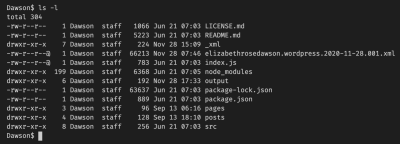 WordPress XML directory listing