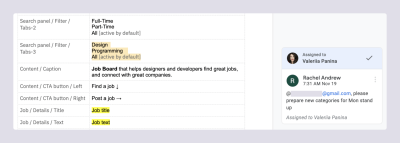 Demo of Google doc native collaboration tools - assigned tasks and comments