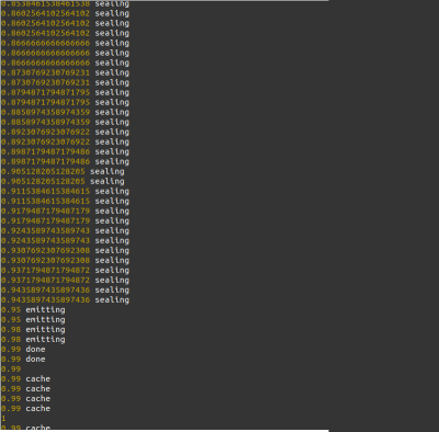 webpack progress plugin output