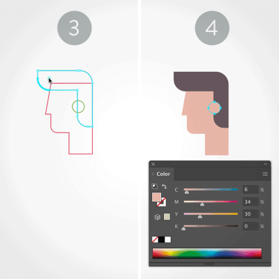 aligning and adding rounded corners