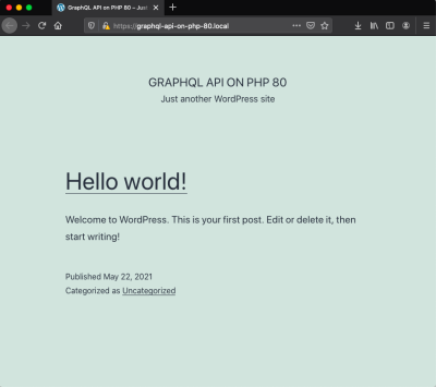 Launching the new WordPress site.