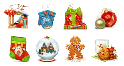 Christmas Icon Set