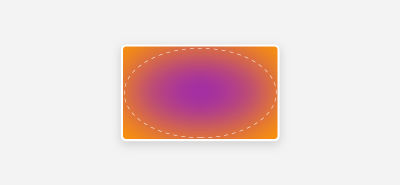 Ellipse-shaped gradient