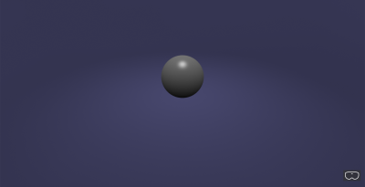 A screenshot showing the initial state of the Babylon.js default playground.