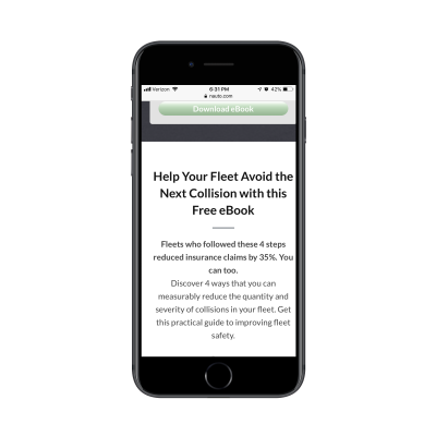 Nauto post-form copy