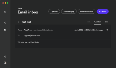 Reading the content of the email