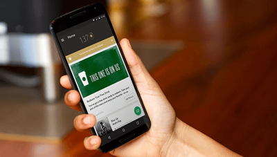 Starbucks provides offers and services tailored to individual customers