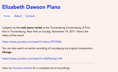 Local website preview after customizing content