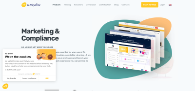 The Ordinary Made Extraordinary by Good Web Design 10 Axeptio’s website