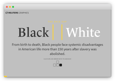 reuters piece about systemic racism black and white