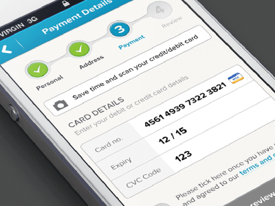 Chunking makes a form look less loaded, especially when you're requesting a lot of information from the user.