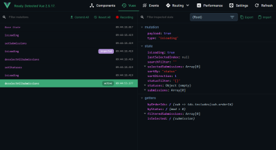 Debugging Vuex with Vue Devtools