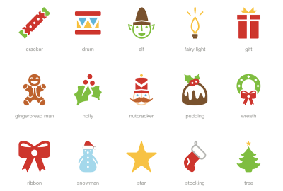 Festive Christmas Icon Pack