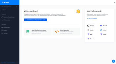 Strapi Admin Panel