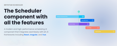 Bryntum Scheduler