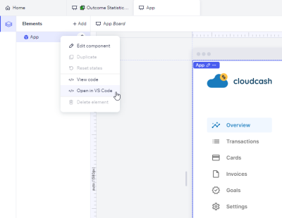 Cloudcash screenshot