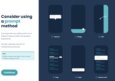 A decision toolkit for onboarding UX