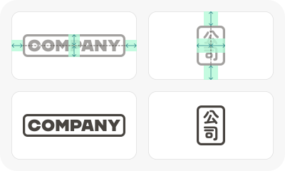 Two versions side by side: on the left, all the margins are identical. On the right, the margins are proportional to how related elements are. For example, the fields of the forms are closer together than the elements outside the form