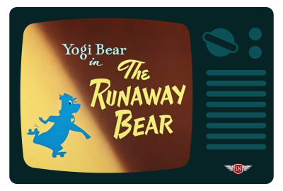 The Yogi Bear Show illustration of the Runaway Bear