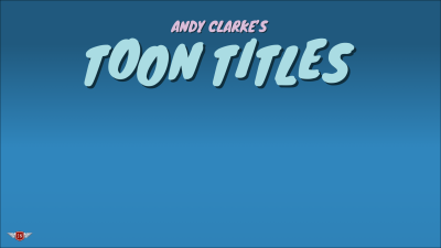 Gradient background and title graphic.