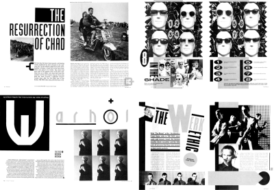 Brody’s pages from The Face magazine