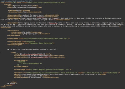 Complete RSS feed