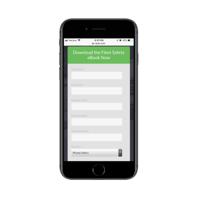 Nauto lead capture form