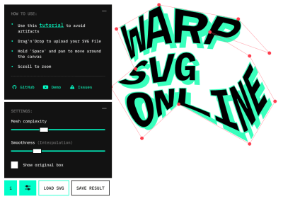 SVG Warping Generator