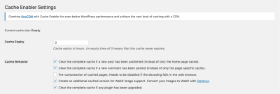 Cache Enabler plugin from KeyCDN