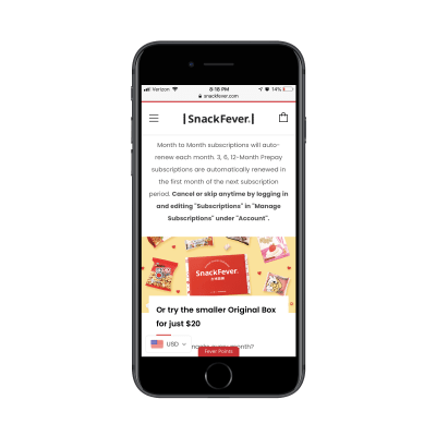 SnackFever descriptions