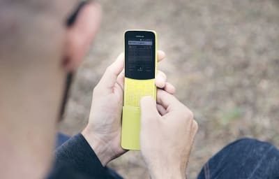 PROXX being played by Paul Lewis on a Nokia 8110.