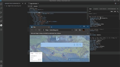 Microsoft Edge Developer Tools for Visual Studio Code