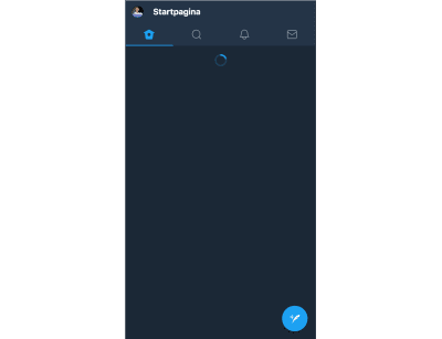 App Shell of Twitter's PWA