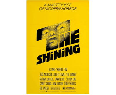 Poster for the Stanley Kubrick film ‘The Shining’