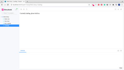 this image show 'Currently loading, please hold on'