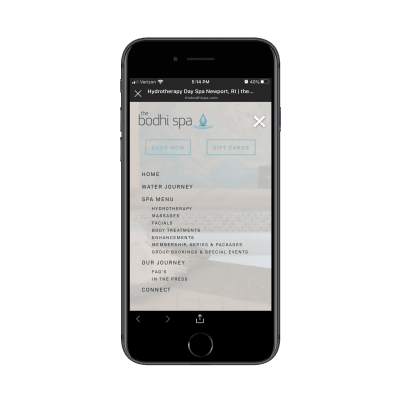 bodhi spa mof step 4 - How To Design Profitable Sales Funnels On Mobile