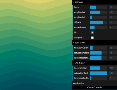 SVG Gradient Wave Generator