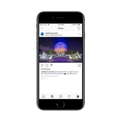 Walt Disney World social media