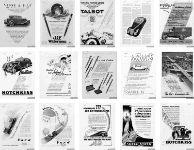 You can find inspiration in surprising places, such as these vintage advertisements.