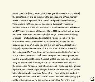 Cropped paragraph block typeset in Fira Sans Regular font, showing half of the full figure, of gobbledygook text. And whole paragraph block typeset in Fira Sans Regular font, showing whole of the full figure, of gobbledygook text.