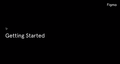 A screenshot from Figma's 'Getting Started' video on YouTube