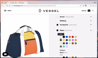 Vessel Bags