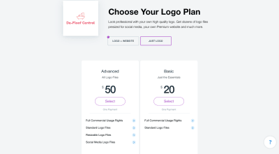 Wix Logo Maker logo plan