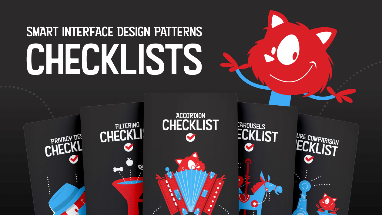 Smart Interface Design Patterns Checklists