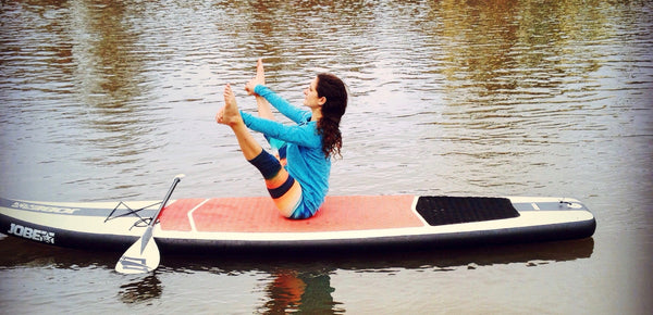 Paddleboarding Yoga