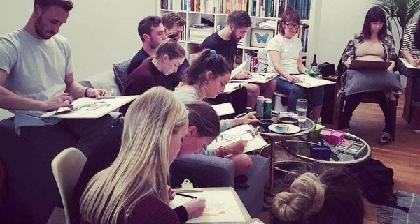 Life Drawing in Your Living Room – Private Party