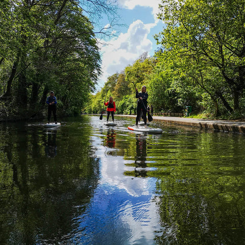 Cruising the Thames on a Paddleboard